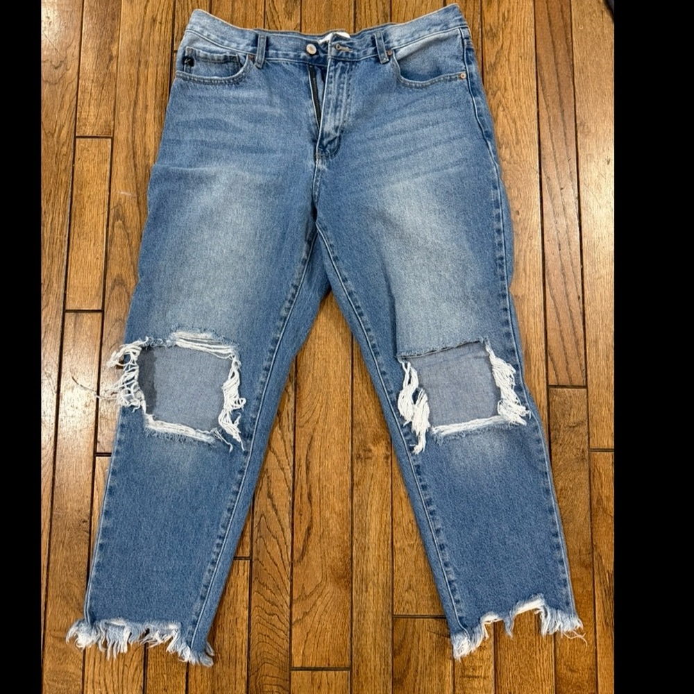KanCan Light Blue Distressed Jeans